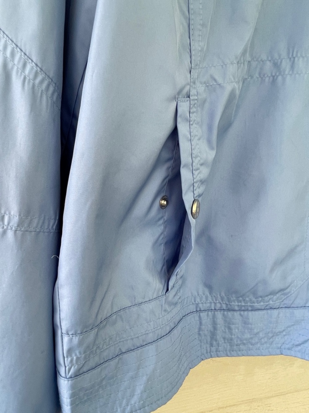 Lauren-Ralph Lauren Active Light Weight Blue Jacket Size Large - Picture 3 of 10